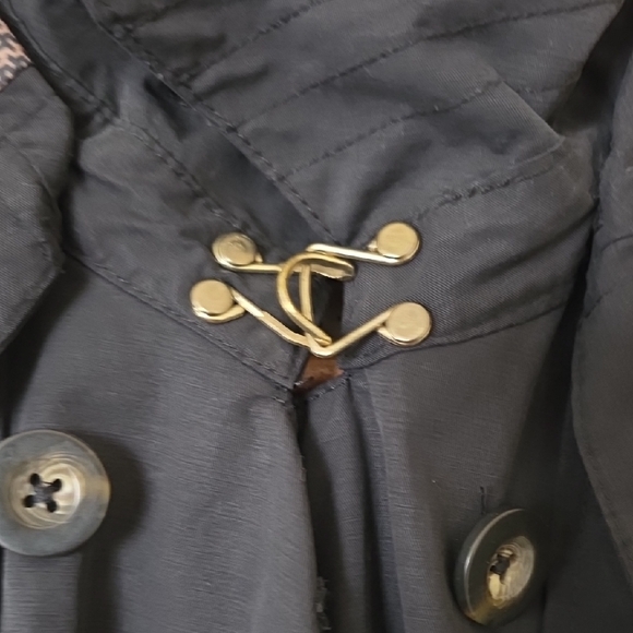 Double Breast Water Resistant Trench Coat - Picture 6 of 10